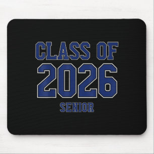 Class of 2026 senior graduation high school colleg mouse pad