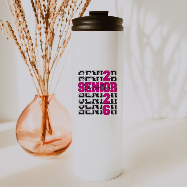 Class of 2026 Senior Monogram Thermal Tumbler (Creator Uploaded)