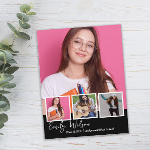 Class of 2026 Senior Photo Graduation Announcement Postcard
