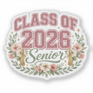 Class of 2026 Senior Stickers | Graduation 2026 