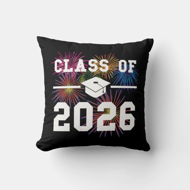 Class Of 2026 Senior Year Cushion (Front)
