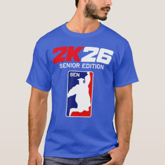 Class of 2026 Senior Year Gamer Style Basketball G T-Shirt