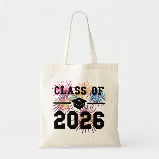 Class Of 2026 Senior Year Tote Bag (Front)