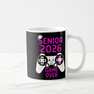 Class of 2026 shirt senior video game over school coffee mug