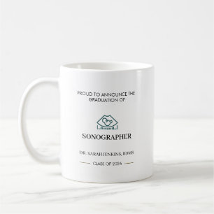 Class of 2026 Sonographer RDMS Graduation Coffee Mug