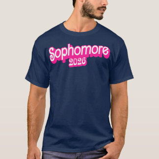Class of 2026 Sophomore Gifts Funny Sophomore 2026 T-Shirt