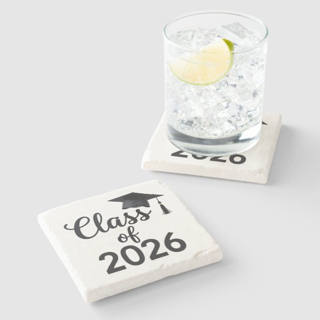 Class Of 2026 Stone Coaster (Side)