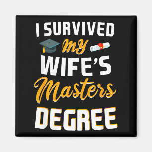 Class of 2026 survived wife masters degree magnet