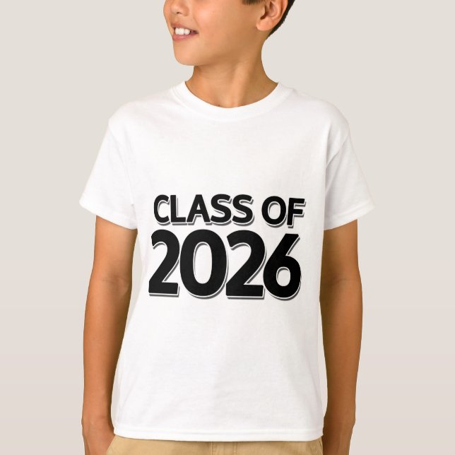 Class of 2026 T-Shirt (Front)