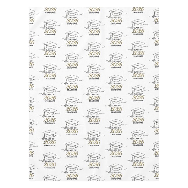 Class of 2026 Table Runner / Mantel Graduación  (Front)