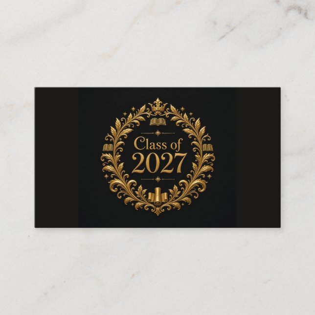 Class of 2027 enclosure card (Front)