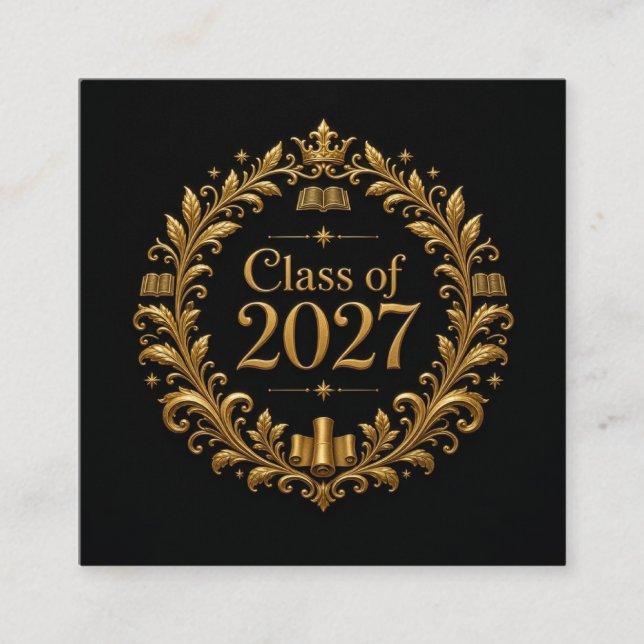 Class of 2027 enclosure card (Front)
