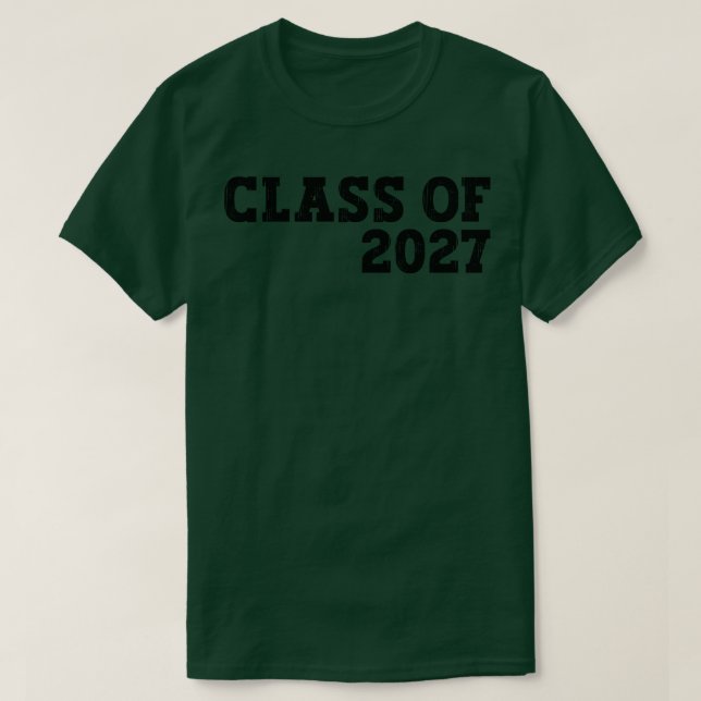 class of 2027 graduation gift T-Shirt (Design Front)