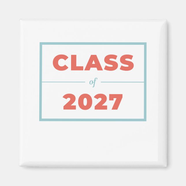 Class of 2027 magnet (Front)