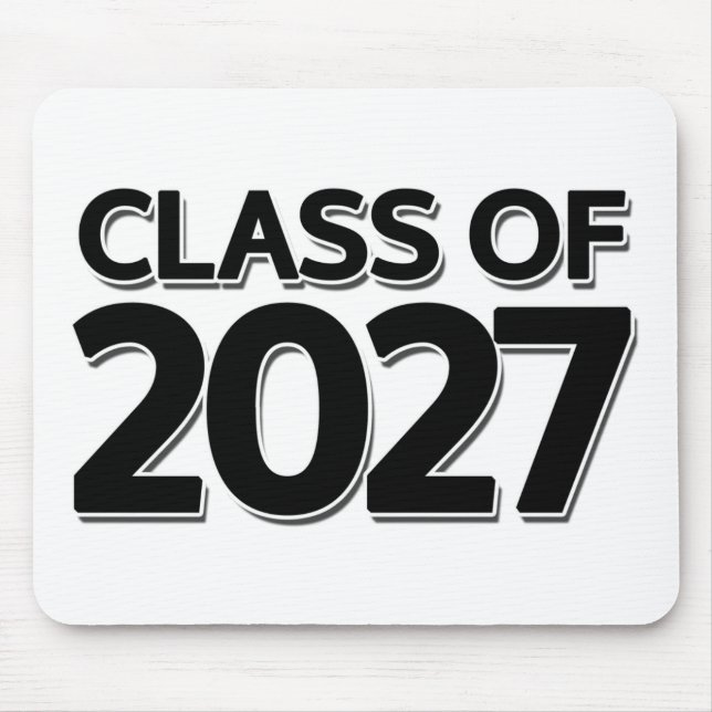 Class of 2027 mouse pad (Front)