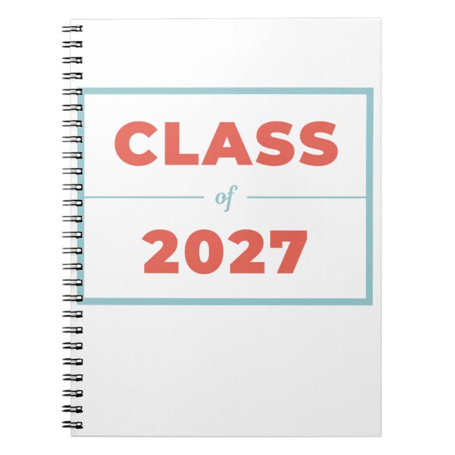 Class of 2027 notebook (Front)