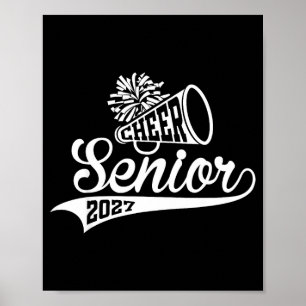 Class of 2027 Senior Year Cheer Back to School Poster
