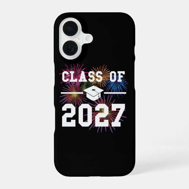 Class Of 2027 Senior Year iPhone 16 Case (Back)