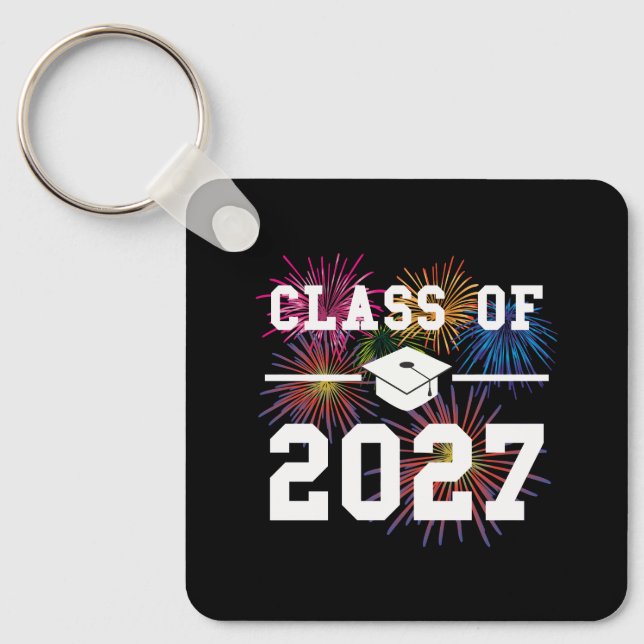Class Of 2027 Senior Year Key Ring (Front)