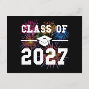 Class Of 2027 Senior Year Postcard