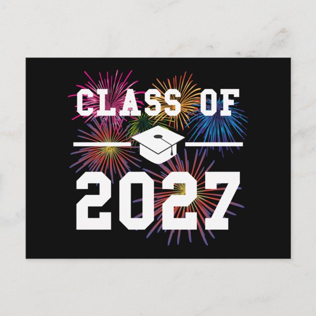 Class Of 2027 Senior Year Postcard (Front)