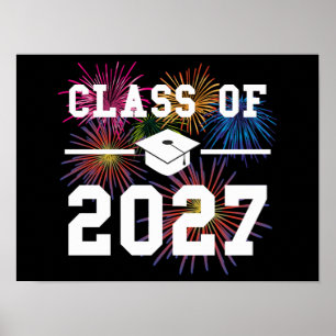 Class Of 2027 Senior Year Poster
