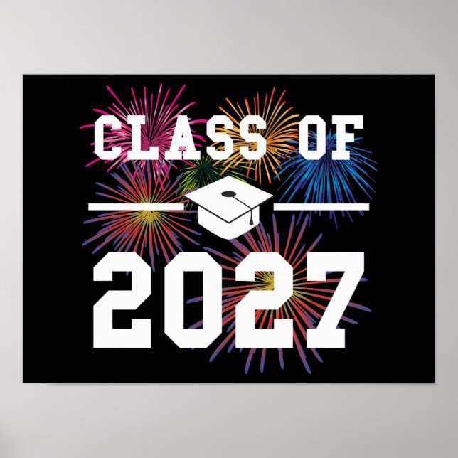 Class Of 2027 Senior Year Poster (Front)