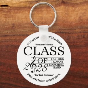 Class of 2028 Marching Band Keychain