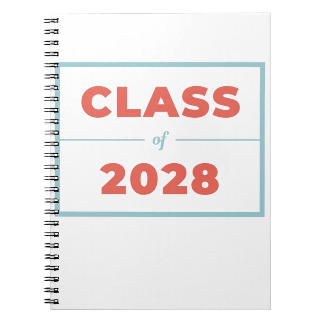 Class of 2028 notebook (Front)