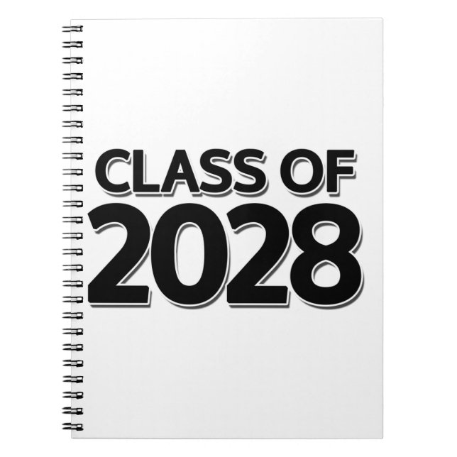 Class of 2028 notebook (Front)