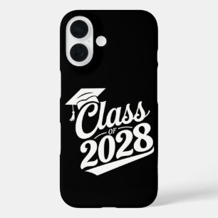 Class Of 2028 Proud Graduate Graduation iPhone 16 Case