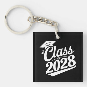Class Of 2028 Proud Graduate Graduation Key Ring