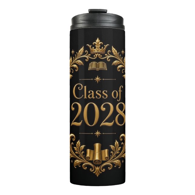 Class of 2028 thermal tumbler (Front)