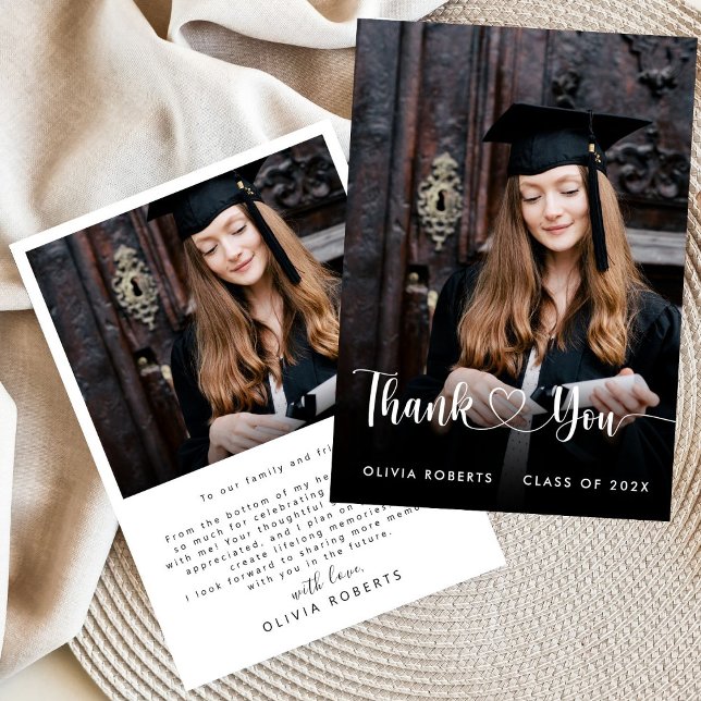 Class of 202X Graduation  Thank You Card (Creator Uploaded)