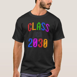 Class Of 2030 Kids Bricks Toy Fifth Grade School 5 T-Shirt