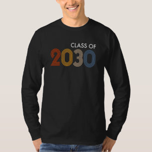 Class Of 2030 Pre K Graduate Preschool Graduation T-Shirt