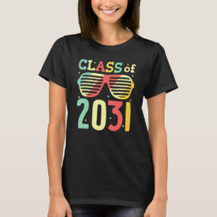 Class Of 2031  Grow With Me First Day Of Back To S T-Shirt