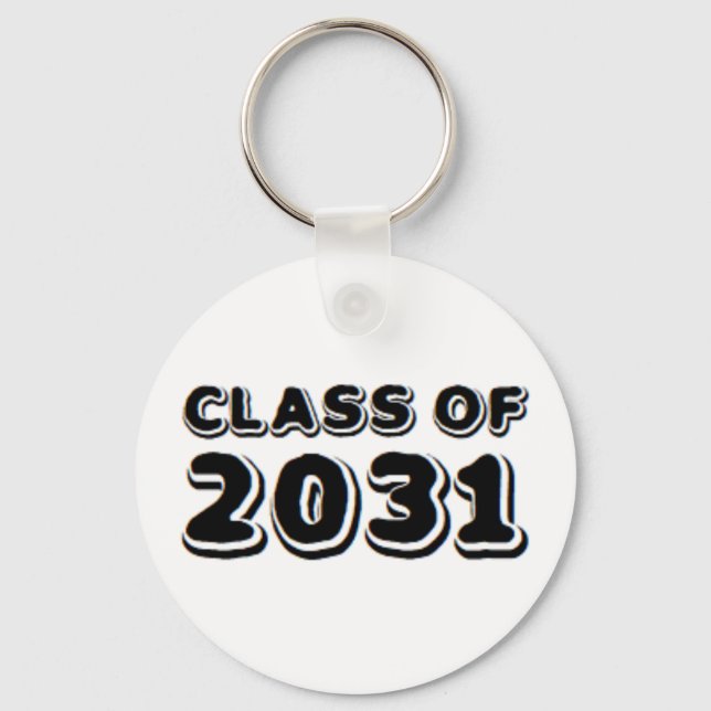class of 2031  key ring (Front)