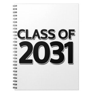 Class of 2031 notebook