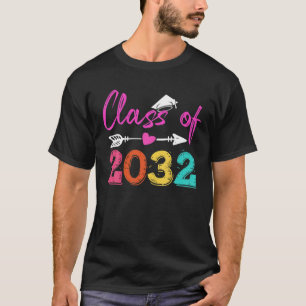 Class Of 2032 2021 Grow With Me First Grade Kids B T-Shirt