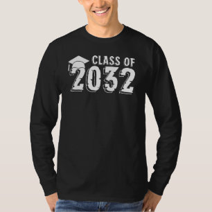 Class Of 2032 First Day Of School Grow With Me Gra T-Shirt