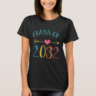 CLASS OF 2032 Grow With Me 100 Days Of School T-Shirt