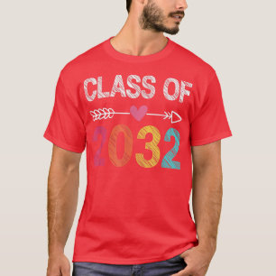 Class Of 2032 Kindergarten Graduate Grow with Me G T-Shirt