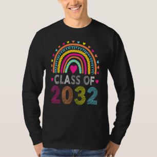 Class Of 2032 Pre K Graduate Preschool Graduation T-Shirt