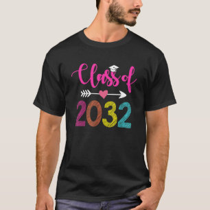 Class Of 2032  Pre K Graduate Preschool Graduation T-Shirt