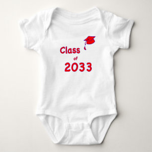 Class of 2033 baby bodysuit