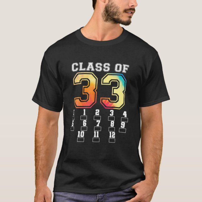 Class Of 2033 Back To School T-Shirt (Front)