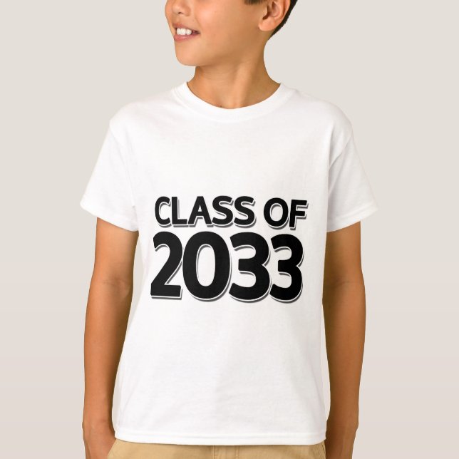 Class of 2033 T-Shirt (Front)