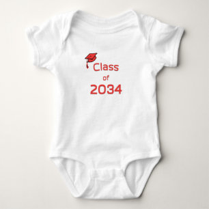 Class of 2034 baby bodysuit