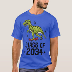 Class Of 2034 Dinosaur T-Shirt